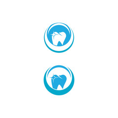Dental logo Template vector illustration