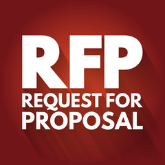 RFP - Request For Proposal acronym, business concept background