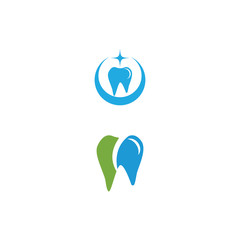 Dental logo Template vector illustration