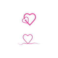 Beauty Love Vector illustration design