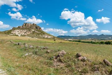 Afyonkarahisar - Turkey. Steppe and Village Roads.
