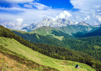 Amazing mountains landscape