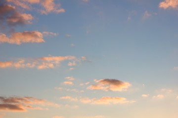 sunset sky background
