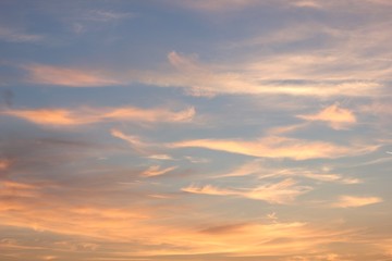 Fototapeta premium red sky with clouds