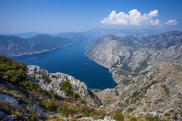 Amazing view of Boka Kotorska Bay