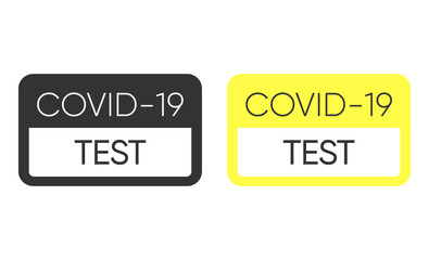 Laboratory and hospital testing. result report of Positive OR NEGATIVE of coronavirus Covid-19.