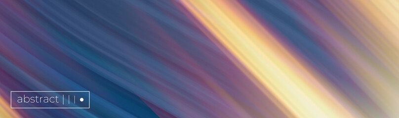 Obraz premium sun rays in the clouds wavy lined smoky on soft wind motion design. concept design. Blurred vector background.