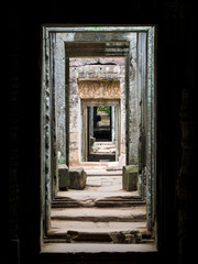 Fototapeta na wymiar detail of Cambodia's Angkor wat temples
