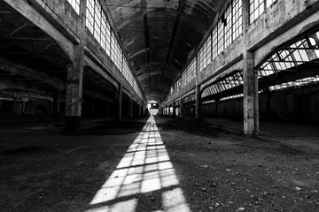 An abandoned factory somewhere in Italy