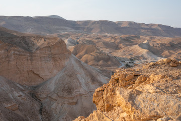 Judean Desert from Masada - Masada National Park, Dead Sea Region, Israel