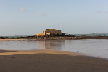 castle on the beach