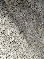 Drawing of multicolored paint on a concrete wall