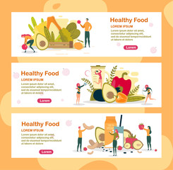 Healthy Food, Vegetable and Vegan Vegetable Milk.