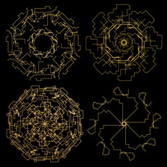  vintage background. Mandala. Indian decorative pattern.