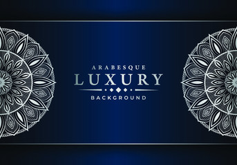 vector illustration of an abstract background with mandala pattern