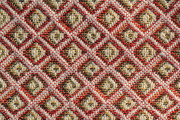 Fototapeta premium Textured and textured rough fabric, backgound