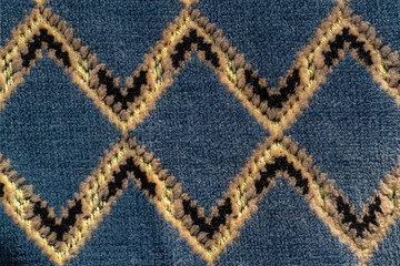 Fototapeta premium Textured and textured rough fabric, backgound