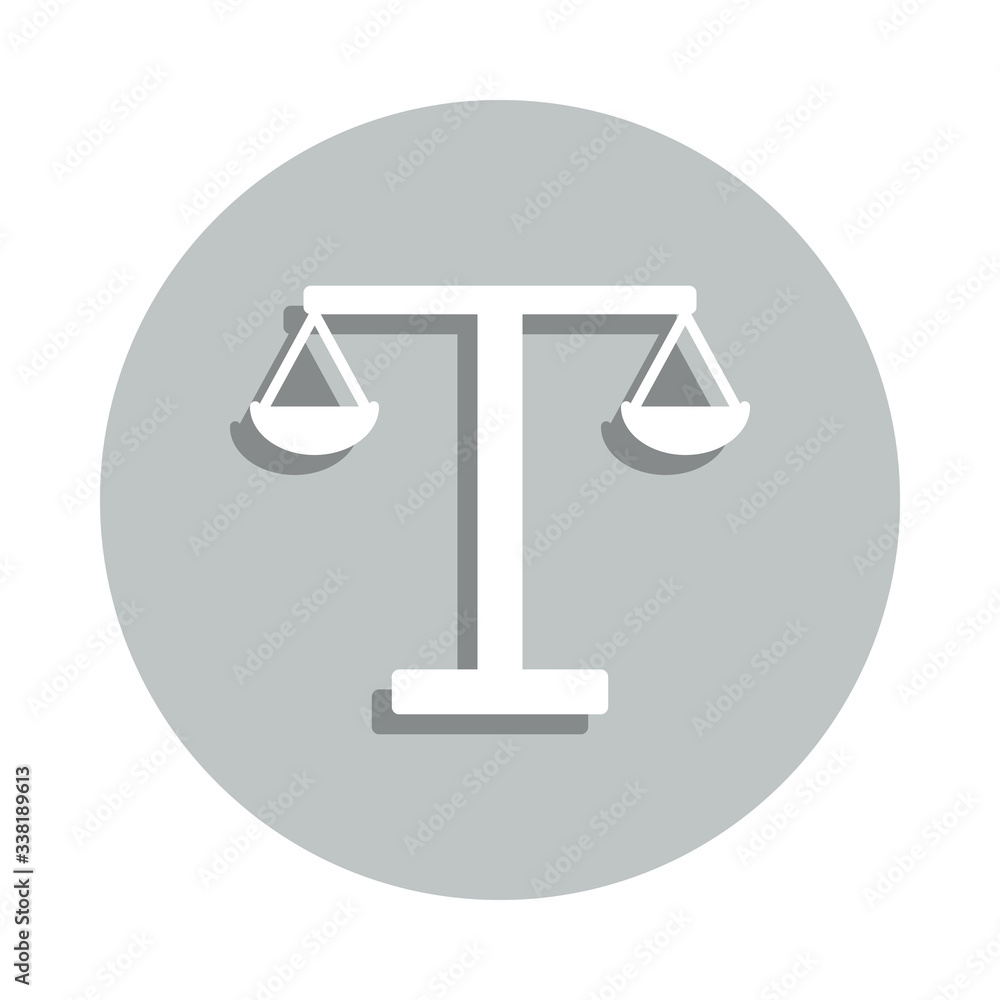 Poster libra badge icon. simple glyph, flat vector of banking icons for ui and ux, website or mobile applic