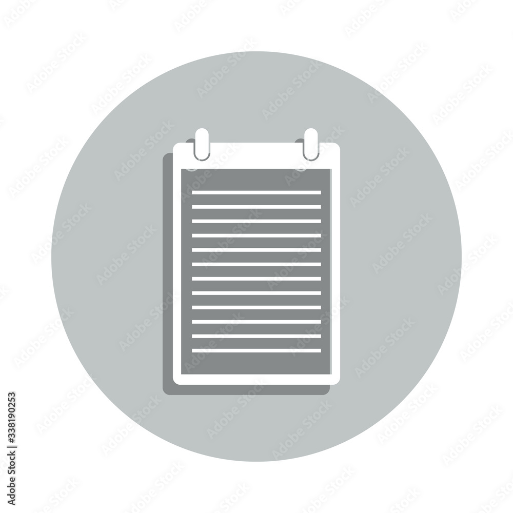 Poster records badge icon. simple glyph, flat vector of web icons for ui and ux, website or mobile applicat