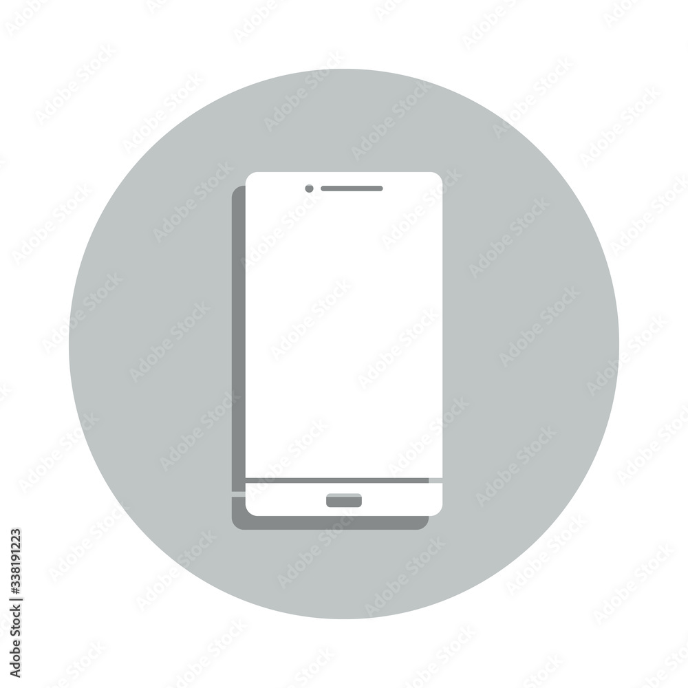 Aufkleber phone setup badge icon. simple glyph, flat vector of web icons for ui and ux, website or mobile appl