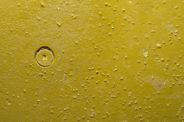 Rusty steel texture. grunge metal plate with marks and scratches. painted iron background