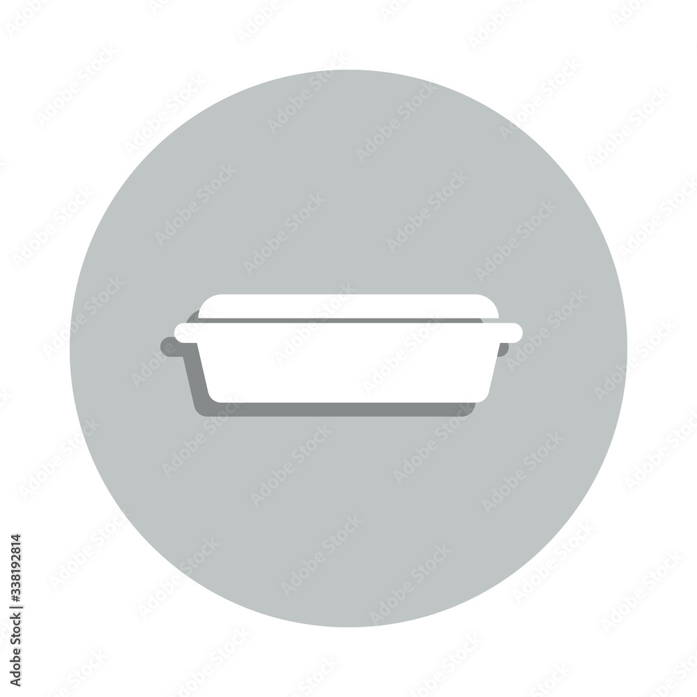 Poster pan badge icon. simple glyph, flat vector of web icons for ui and ux, website or mobile application