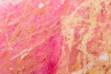 Red granite texture. pink marble background. flat stone surface