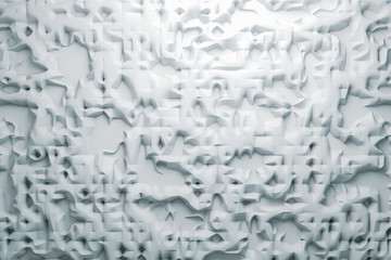 White concrete wall texture.