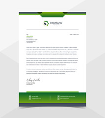 Professional And Modern Corporate Letterhead Template