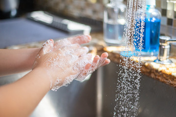 Washing Hands to prevent COVID-19