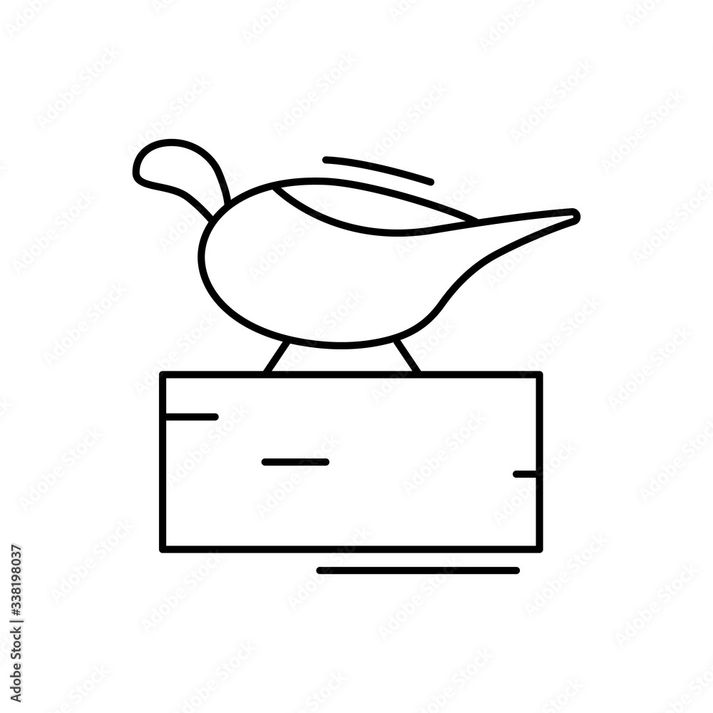 Poster gravy icon. simple line, outline vector elements of kitchen object for ui and ux, website or mobile 