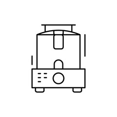 Food maker icon. Simple line, outline vector elements of kitchen object for ui and ux, website or mobile application