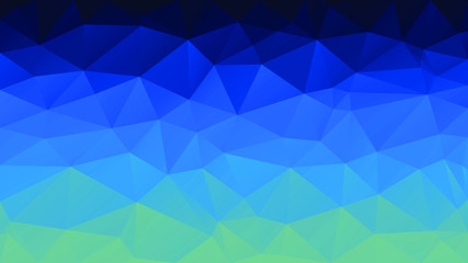 Abstract polygonal blue geometric background