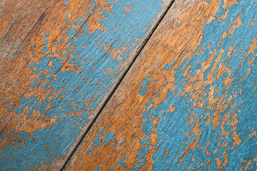 Wooden texture with cracked paint. shabby wood background