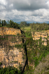 jump from the elf, view of the grand canyon