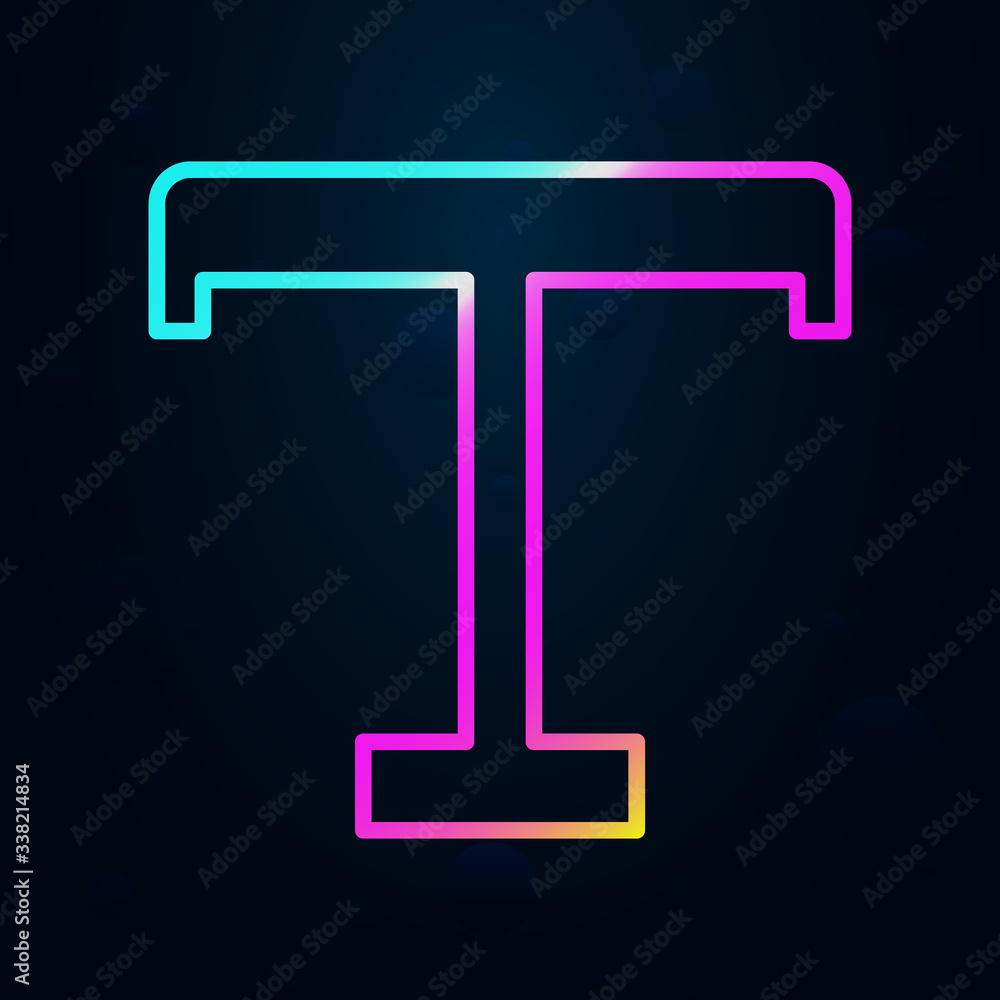 Poster editorial, type nolan icon. simple thin line, outline vector of editorial design icons for ui and ux