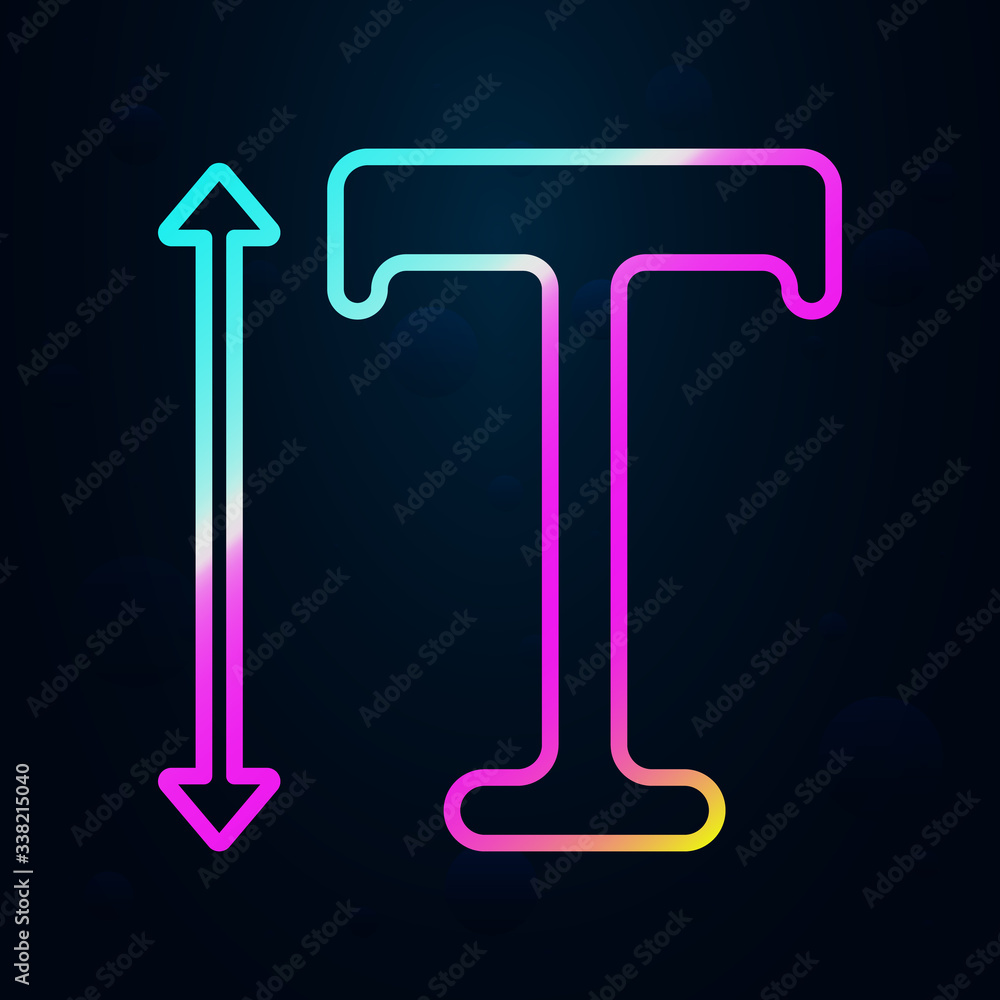 Poster editorial, scale nolan icon. simple thin line, outline vector of editorial design icons for ui and u