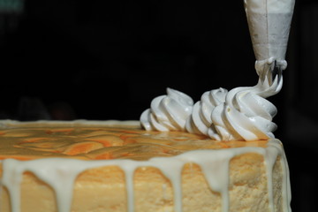 cake with cream