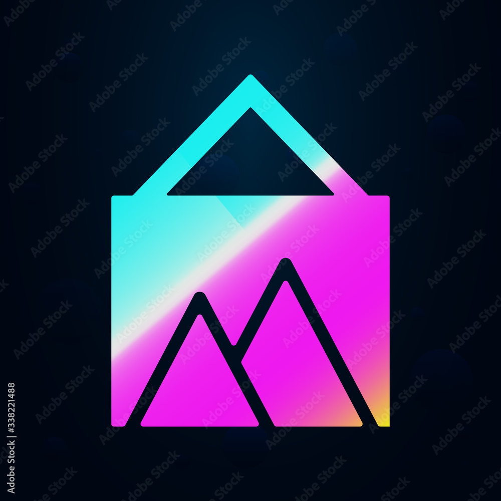Poster dressing table nolan icon. simple thin line, outline vector of furniture icons for ui and ux, websit