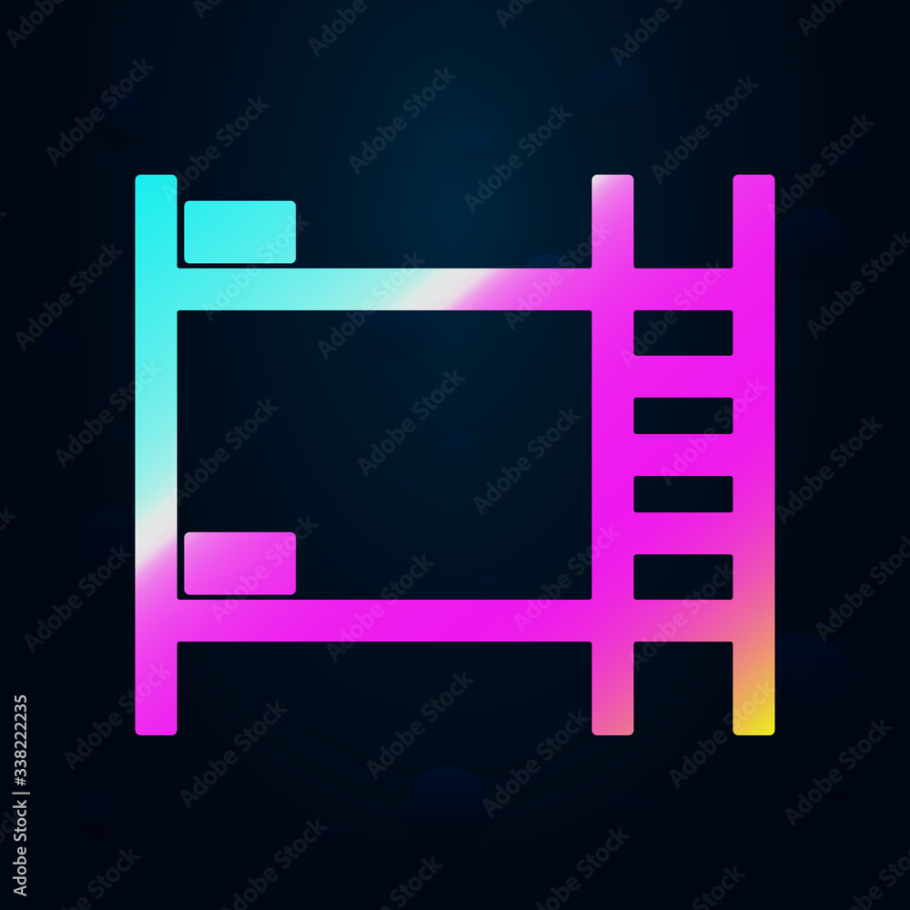Poster door nolan icon. simple thin line, outline vector of furniture icons for ui and ux, website or mobil