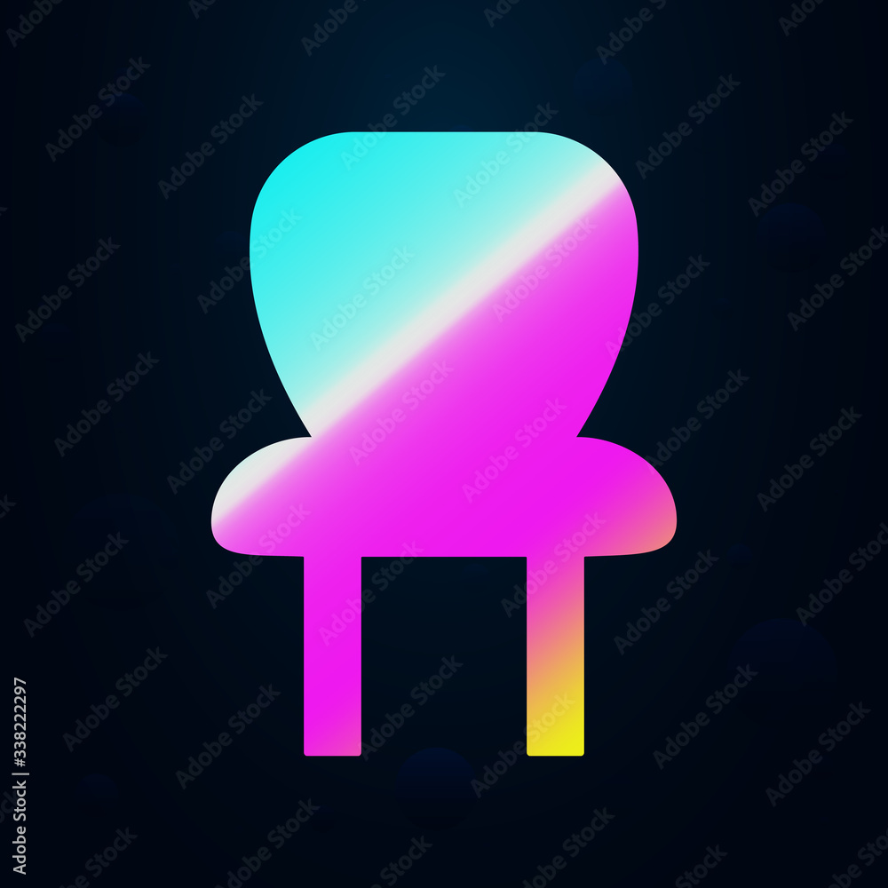 Poster hanger nolan icon. simple thin line, outline vector of furniture icons for ui and ux, website or mob