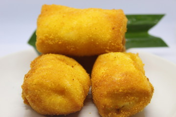 Delicious  and crispy Rissole with mayonnaise from Indonesian 