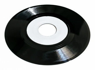 Single seven inch vinyl record