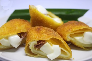 Delicious  and crispy Rissole with mayonnaise from Indonesian 