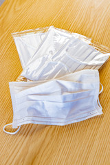 感染症対策のマスク