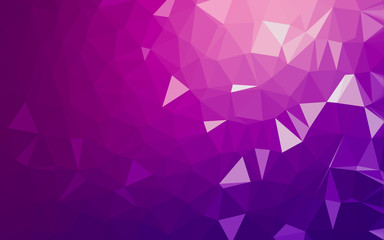 Abstract low poly background, geometry triangle