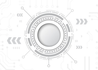 Circuit technology background with hi-tech digital data