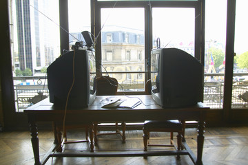 Interior Room at Le Train Bleu, Gare de Lyon, Paris, France