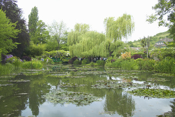 Fototapeta na wymiar The Gardens at Giverny, France