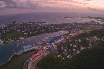 Fototapeta premium Red Hook is a Harbor town on the the East Side of St. Thomas, Virgin Islands